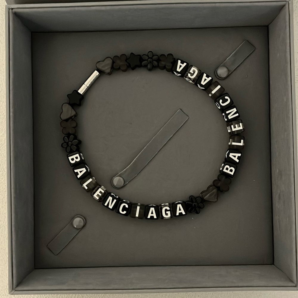 Balenciaga beaded necklace